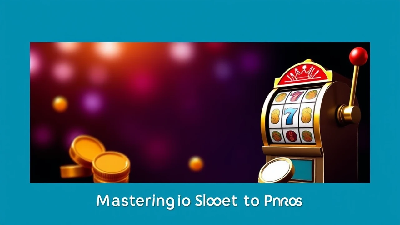 Mastering Slot Games: A Path from Novice to Pro